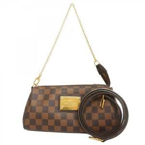 Louis Vuitton Damier Eva Handbag N55213 Ebene 2-Way Bag for Women